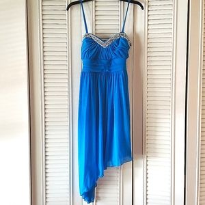 Blue formal dress